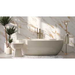 Плитка грес глаз. Calacatta Royal Белый 60*120 1 \43,2