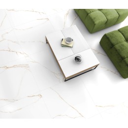 Плитка грес глаз. Majestic Luxe Белый 60*60 1 \43,2