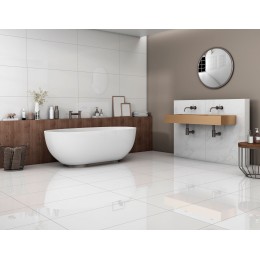 Керамогранит Princess Белый 60x120 полированная 1\46,08