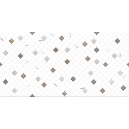 Плитка облиц. Siluet Белый 50*25 мозаика 1 \74,25
