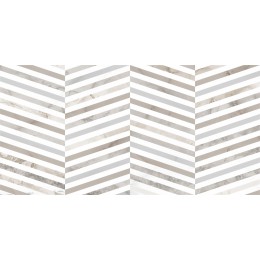 Плитка облиц. Tonic Серый 50*25 шеврон 1 \74,25