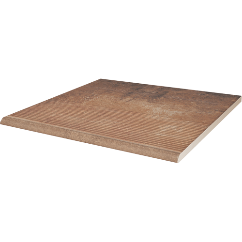 Ступень Ceramika Paradyz Scandiano Rosso stopnica prosta 30x30
