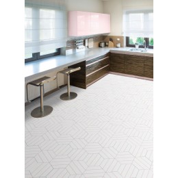 Керамогранит Codicer Hex. Porto Savona Pink 25x22