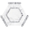 Керамогранит Monopole Ibiza White 22x25