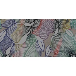 Керамическая плитка  W&S D+ CP4 SIXTIES DARK   120X240