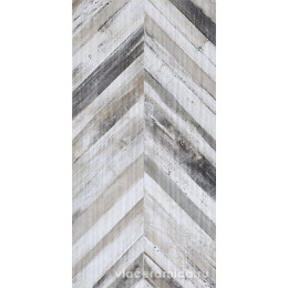 Керамическая плитка Rafters Grey Chevron Rett. 60x120