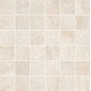 REX ARDOISE IVOIRE MOSAICO 5x5 GRIP 30x30