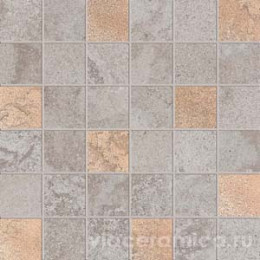 Мозаика ALPES RAW MOS.QUADR.GLAM GREY	30X30