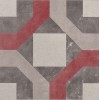 ABK Декор DEC.COMBI 4 GRI/ROSSO RET 	30X30