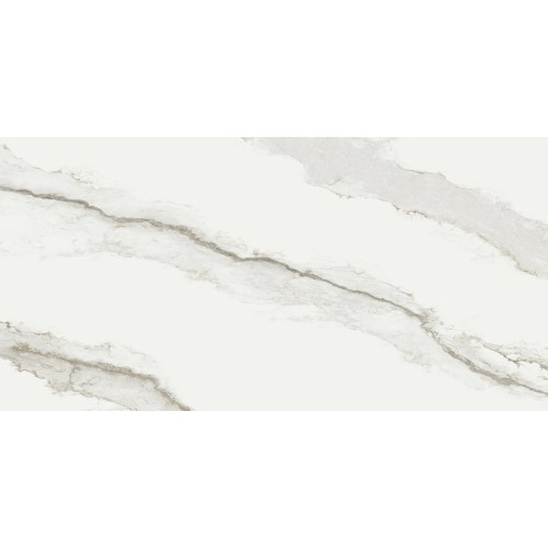 150x320/0.6 Larsen Super Blanco-Gris High-gloss Polished Минеральная поверхность