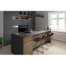 150*320/0.6 Bloom Negro Bush-hammered Минеральная поверхность