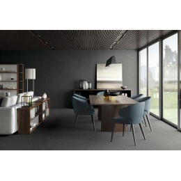 150*320/0.4 Bloom Negro Bush-hammered Минеральная поверхность