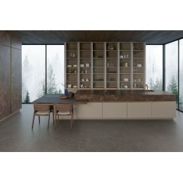 150*320/0.6 Moon Gris Bush-hammered Минеральная поверхность