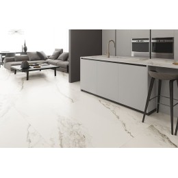 150*320/1.2 Larsen Super Blanco-Gris Matt Polished Минеральная поверхность