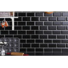 Керамическая плитка Dar Ceramics Biselado Negro Brillo 10x20