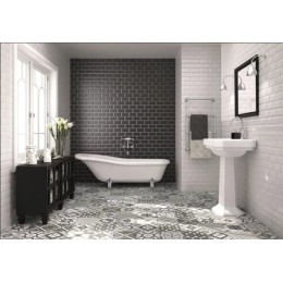 Керамическая плитка Liso Blanco Brillo 10x20 см (blanco s/c)