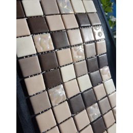 Мозаика Mezcla Urban Drops Beige 15% 31.6x31.6 см