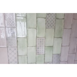 Керамическая плитка Vita beige 10x20 см