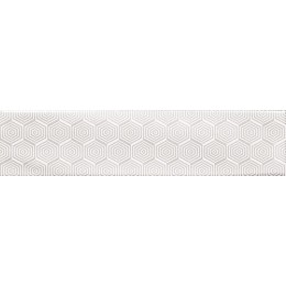 Керамическая плитка Decor Opal white 7,5x30 см