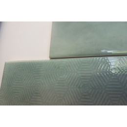 Керамическая плитка Decor Opal turquoise 7,5x30 см