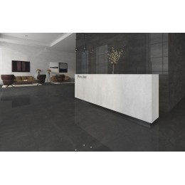 Керамическая плитка Slab Negro 60x60 см