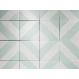 Керамическая плитка Diagonals sage 22,3x22,3 см