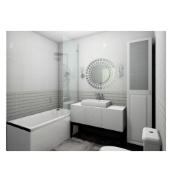 Керамическая плитка Frame bone 7,5x22,5 см