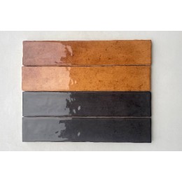 Керамическая плитка Kalon antracite brillo 5x25 см