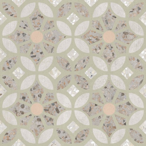 Керамогранит Глазурованный 60X60 Beton-Terrazzo Декор Пэчворк Лаппато Ректификат