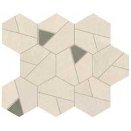 Boost Pro Ivory Mosaico Hex  Olive