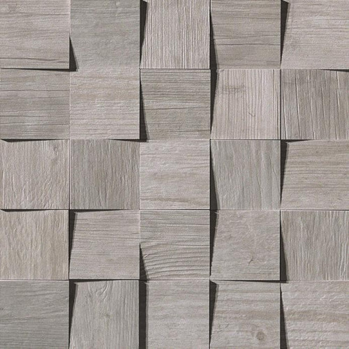 Керамогранит Неглазурованный Axi Silver Fir Mosaico 3D 35x35