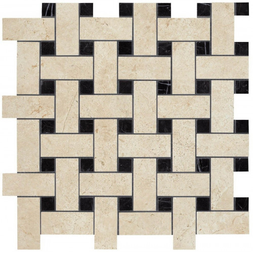 Керамогранит Неглазурованный Marvel Stone Basketweave Warm 30x30 Lapp.