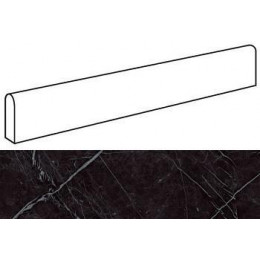 Marvel Stone Nero Marquina Battiscopa 7,2x60 Lapp.