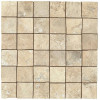 Керамогранит Неглазурованный Aix Blanc Mosaico Tumbled