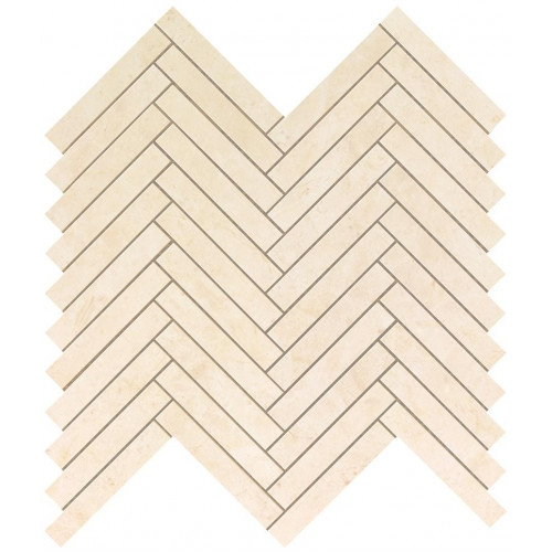 Настенная плитка глазурованная Marvel Stone Cream Prestige Herringbone Wall 30,5x30