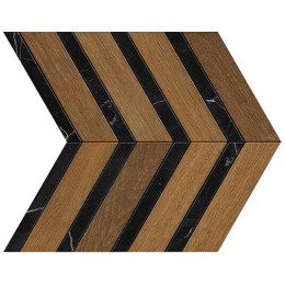 Heartwood Brandy Marble Chevron 29,4x28,7