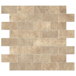 Aix Beige Minibrick Tumbled