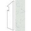 Керамогранит Неглазурованный Marvel Stone Carrara Pure Battiscopa Sag. Dx 7,2х30