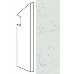 Marvel Stone Carrara Pure Battiscopa Sag. Dx 7,2х30