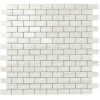 Керамогранит Неглазурованный Marvel Stone Bianco D. Mosaico Burattato 29,8x29,8 Lapp.