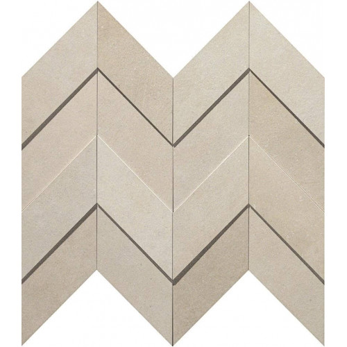 Керамогранит Неглазурованный Dwell Pearl Chevron 3D 30,8x35,1