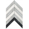 Настенная плитка глазурованная Marvel Stone Chevron Mix 30,5x25