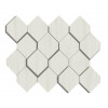 Керамогранит Неглазурованный Marvel Stone Bianco Dol. Mosaico Esagono 28,2x35,3 3D