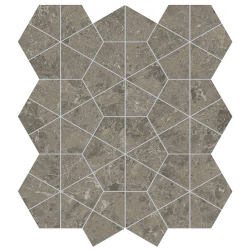 Керамогранит Неглазурованный Marvel Meraviglia Grigio Elegante Hexagon Lapp.