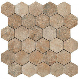 Aix Beige Honeycomb Tumbled