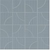 Настенная плитка глазурованная Aplomb Denim Mosaico Arch 32x32