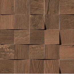 Axi Dark Oak Mosaico 3D 35*35