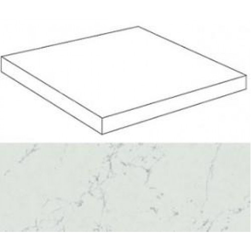 Керамогранит Неглазурованный Marvel Carrara Pure Scalino Ang. Dx