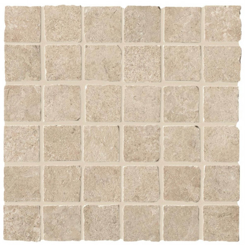 Керамогранит Неглазурованный Lims Beige Mosaico Tumbled