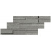 Керамогранит Неглазурованный Klif Grey Brick 3D 28х55